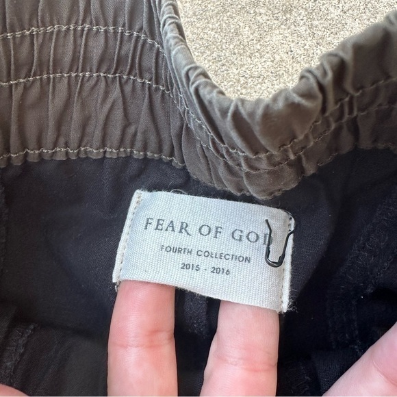Fear Of God Fourth Collection Drawstring Trousers - Picture 3 of 7